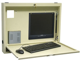 Omnimed Compact Informatics Wall Desk (291512) - Didage