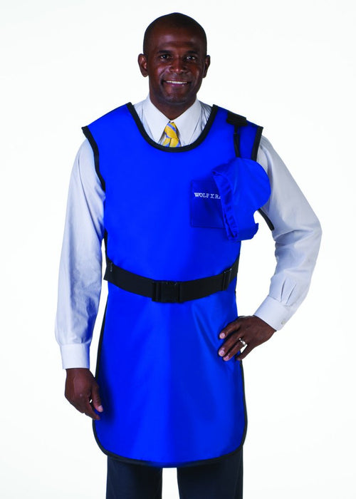 Lead Free X-Ray Coat Apron with X-Ray Thyroid Collar