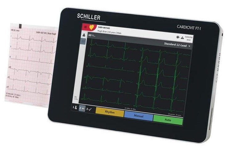 Schiller CARDIOVIT FT-1 Portable Electrocardiogram Machine (EKG)